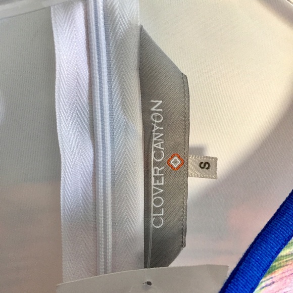 NWT Clover Canyon Floral Crop Top - Picture 3 of 4